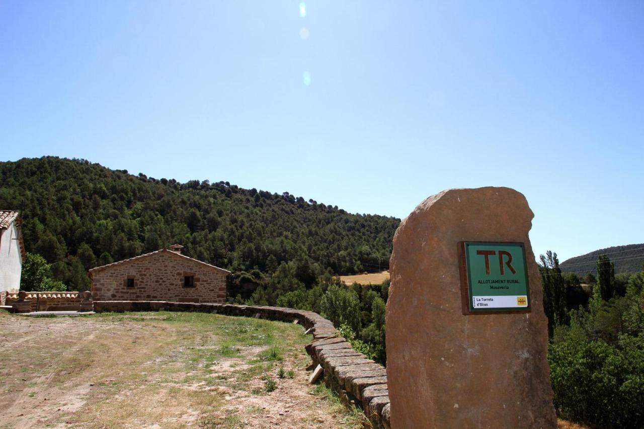 La Torreta D'Olius Villa Eksteriør billede